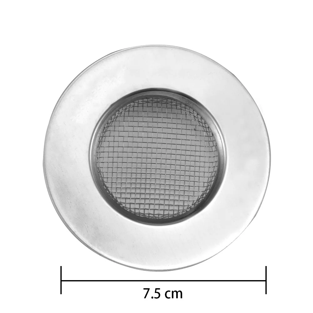 1 шт. Нержавеющая сталь круглый Слив для пола Кухня канализационный фильтр