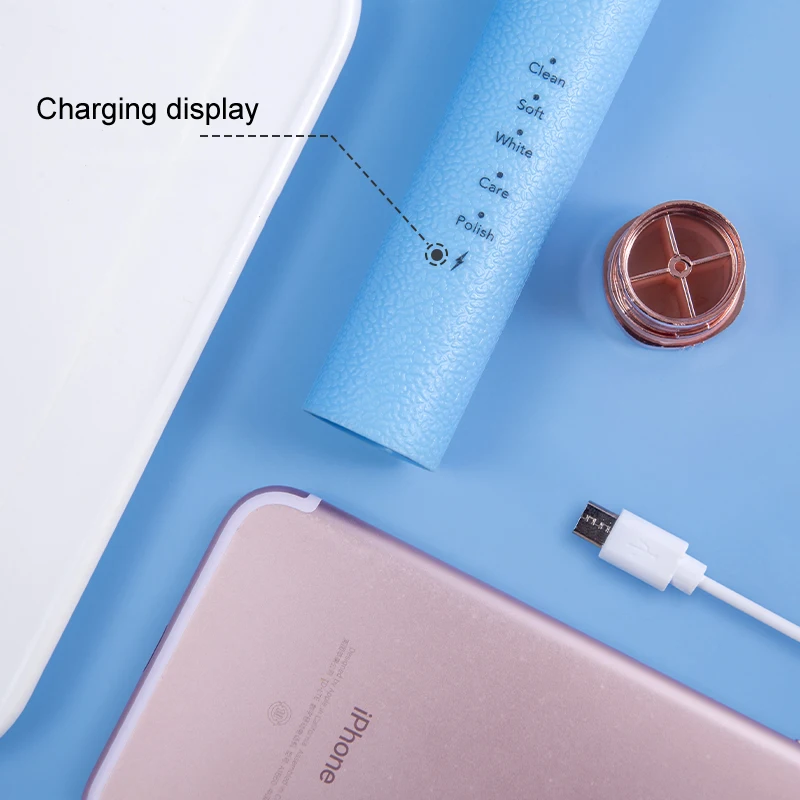 Электрическая зубная щетка GL22D usb устройство для быстрой зарядки|Электрические