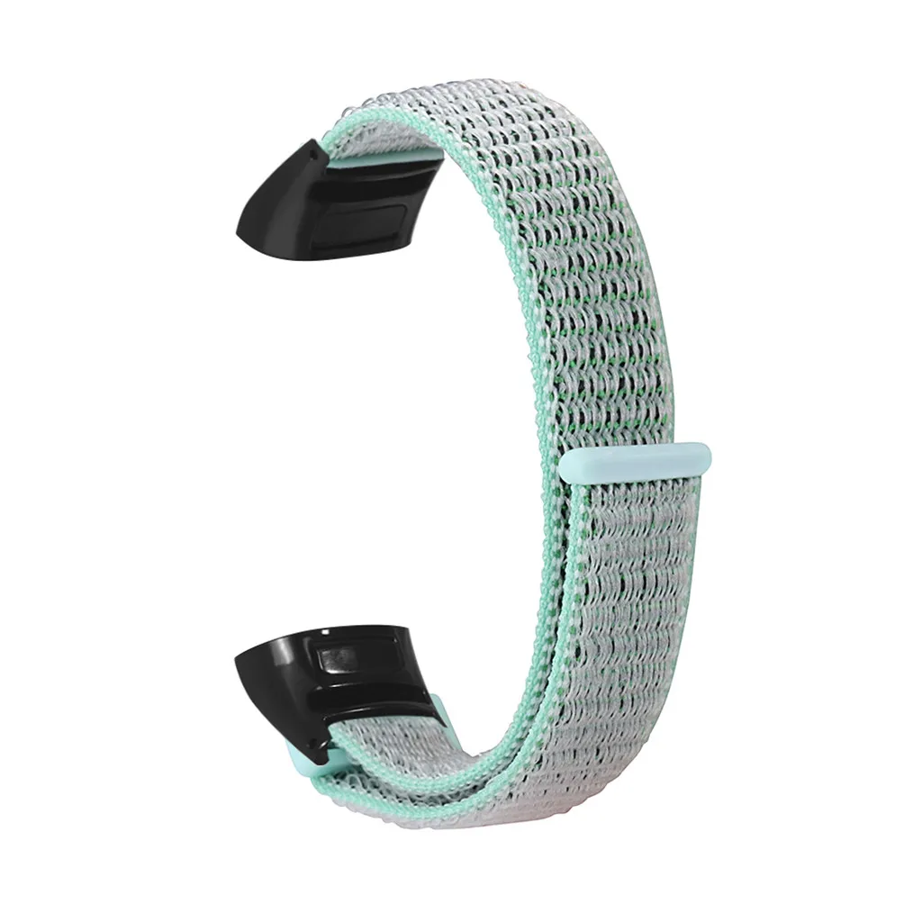 LB Нейлоновый браслет ремешок для часов для huawei Honor Band 5/4 сменный нейлоновый спортивный ремешок классический дизайн z0807 - Цвет: LB