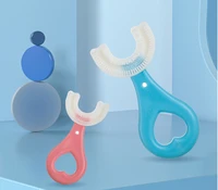 kids tandenborstel u vorm zuigeling tandenborstel met handvat siliconen oral care borstel voor peuters leeftijden 2 12