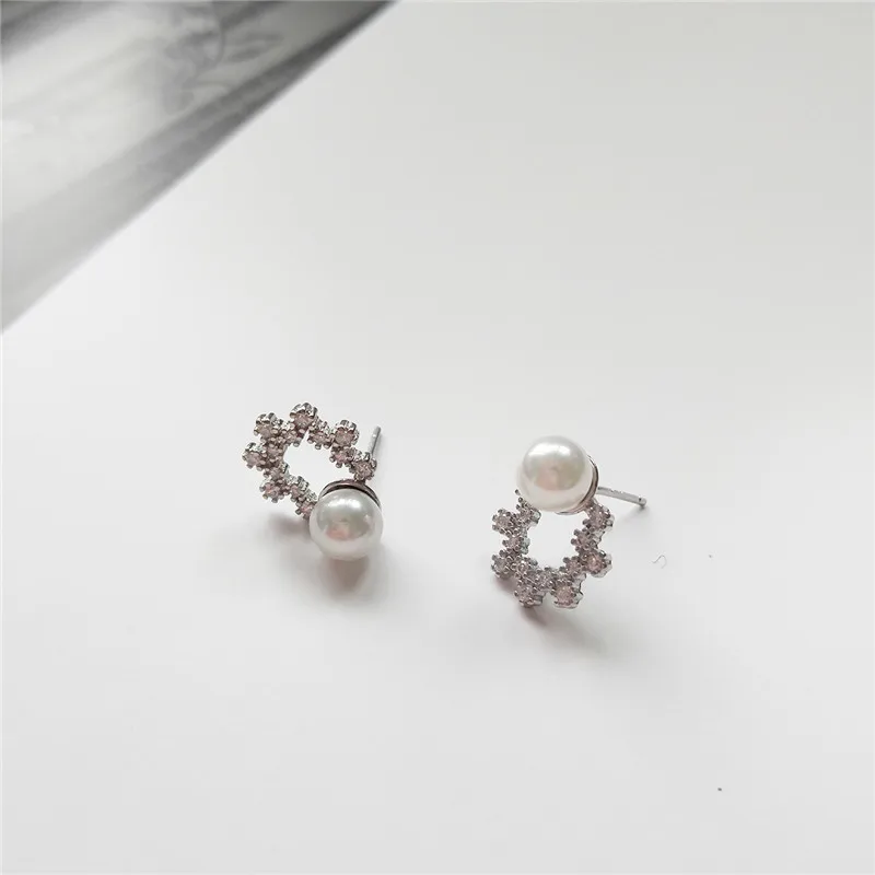 RUIYI реальные 925 стерлингового серебра минималистский для женщин AAA циркон