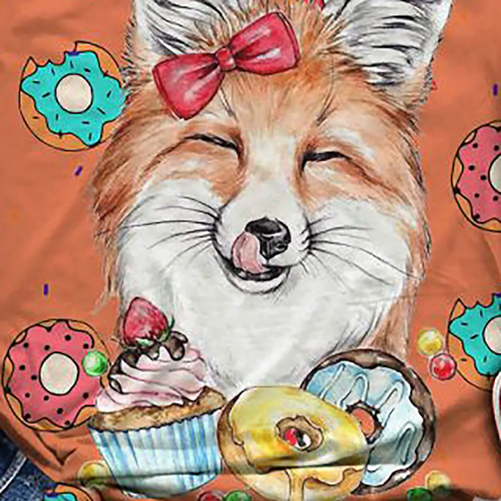 

new t shirt Women Plus Size Short Sleeve fashion 3D Animal Printed O-Neck Tops Tee T-Shirt ropa de mujer