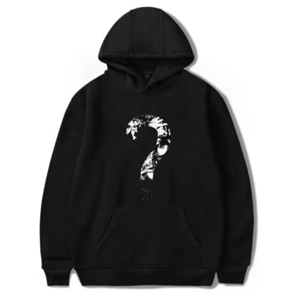 Yiwa мужская толстовка с капюшоном для женщин резьбой манжеты Толстовка С