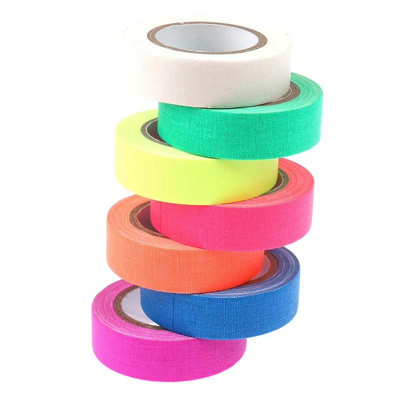 

DIY Fluorescent UV Cotton Tape Night Self-adhesive Glow in The Dark Luminous for Party Floors Stages Woodworking