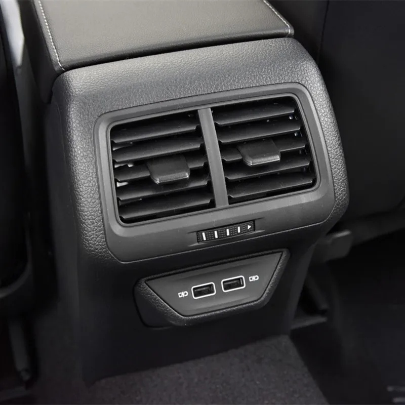 Для vw Golf 7 MK7 5 задняя вентиляционная решетка с двойным USB зарядным устройством