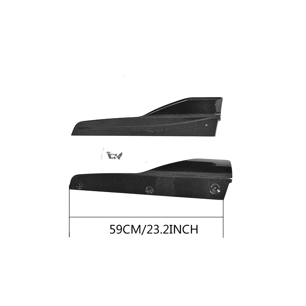 

Carbon Fiber Car Side Skirts Splitters for BMW F80 M3 F82 F83 M4 2014-2019 Convertible Coup Sedan Car Side Skirts Splitters 2PCS