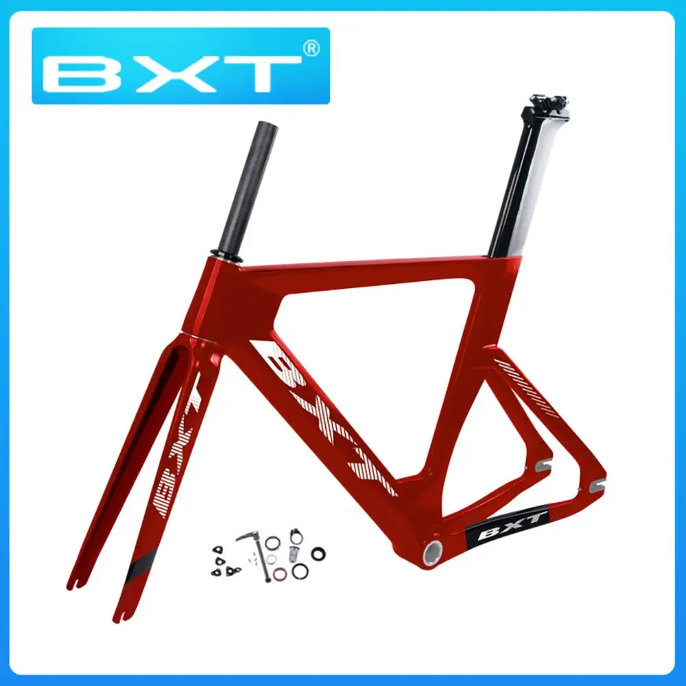 Новые яркие трековая карбоновая рама 700C фиксированный Шестерни дорожная T700 49/51/54