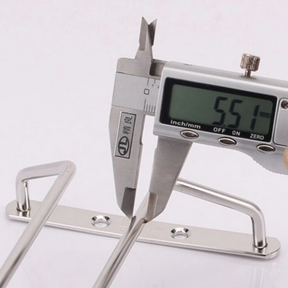 Настенный держатель для вина из нержавеющей стали подвесная стойка бокалов