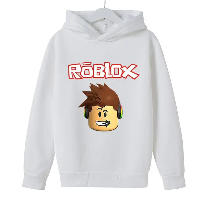 

2021Robloxing Children Hoodie Girls Jogging Boys Cartoon Sweatshirt Top Children's Kids Clothes GameNew4T-14T Cheeky