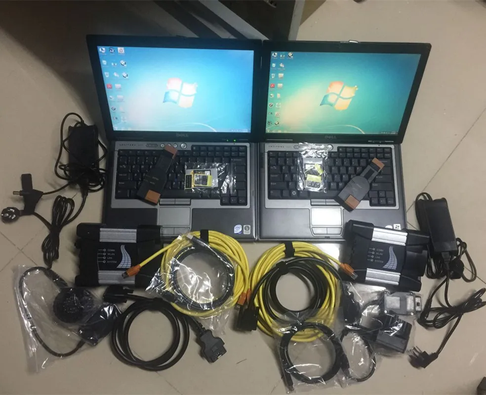 Лучшая цена на bm w icom next с ноутбуком D630 (4g) установленным программным обеспечением