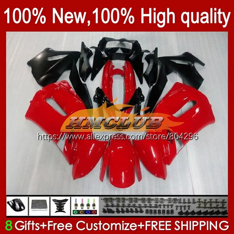 

Body For KAWASAKI NINJA 650R ER6 F 650 R 2006 2007 2008 111No.7 gloss red hot Ninja650R ER-6F 06-08 ER 6F ER6F 06 07 08 Fairing