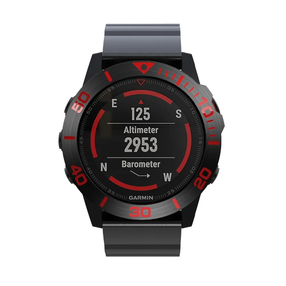 Безель, кольцо, умные аксессуары для Garmin Fenix 5 5X3 3HR, браслет для часов, клейкая крышка, металлическое кольцо с защитой от царапин, Безель