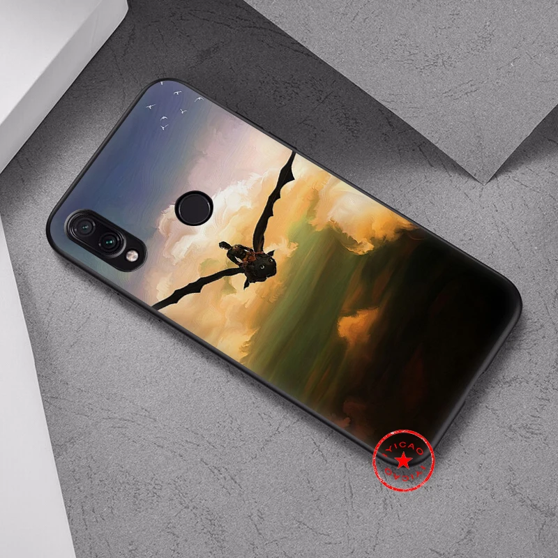 IYICAO Как приручить дракона мягкий чехол для Xiaomi Redmi Note 8 7 6 5 Pro 5A 4X Мягкий