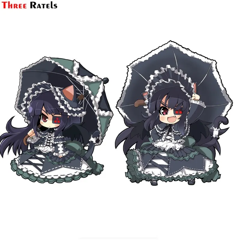 Автомобильная наклейка Three Ratels FC762 Mirai.Senran Kagura для ноутбука | Автомобили и