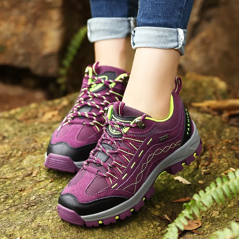 Humtto/Большие Размеры 35 45 походная обувь для мужчин и женщин нескользящая пешего