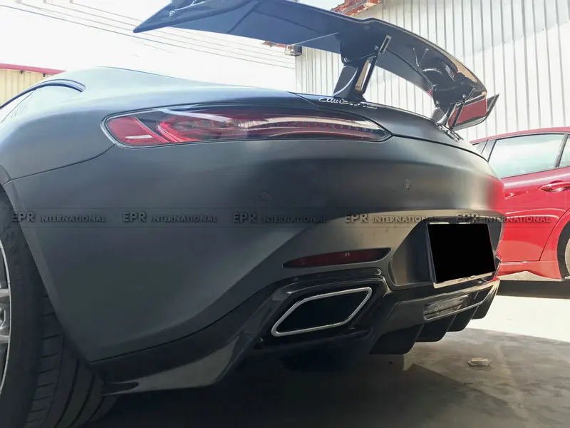 Карбоновый диффузор для AMG GT Ren, стильный карбоновый задний диффузор, комплект для тела, тюнинг для AMG GT, гоночная часть