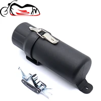 universal off road motorcycle waterproof tool tube gloves raincoat storage box motorbike accessories motor multi function