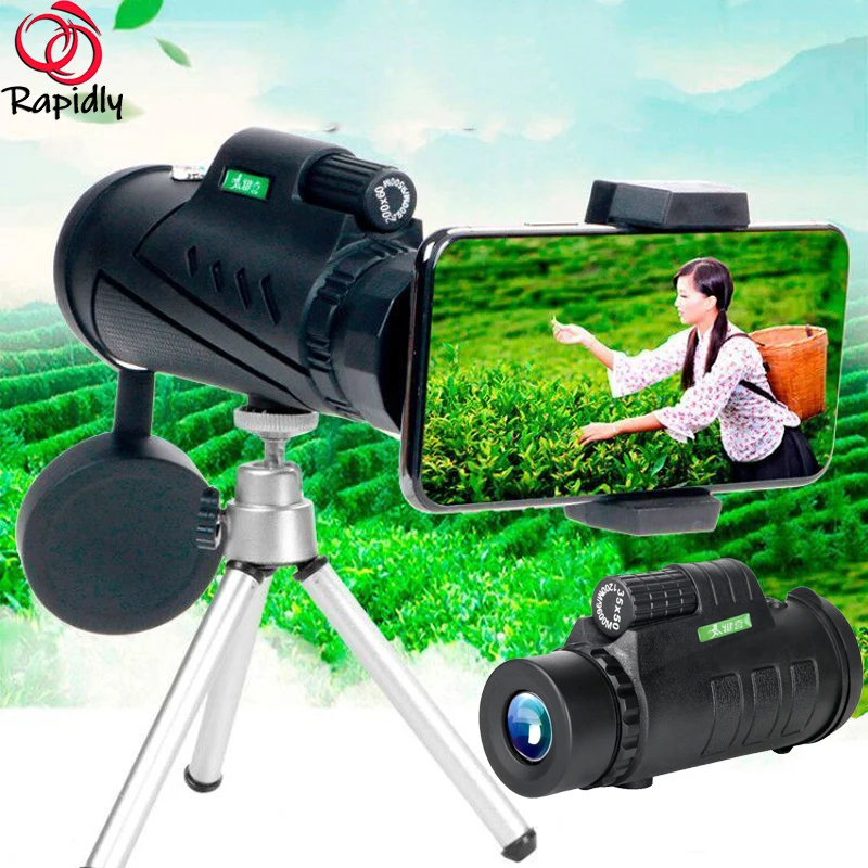 

Single-cylinder Outdoor Night Vision HD High-speed Mobile Phone Frame Telescope