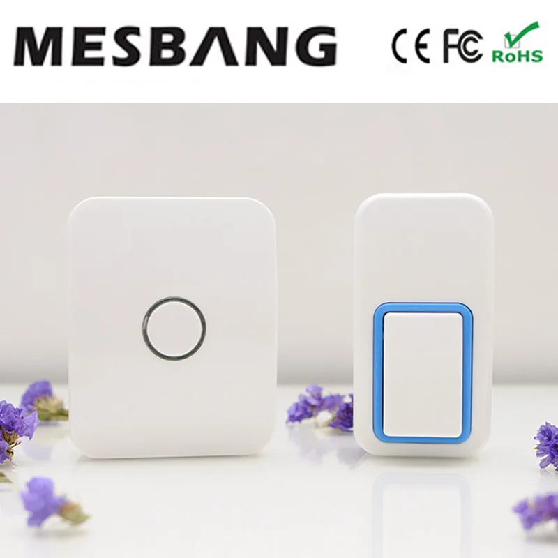 

New best Good quality Small department doorbell wireless Door bell for house home office no need battery cable Free Shipping