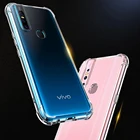 1,5 мм ТПУ чехол для Vivo X50 X60 Pro Plus Z1 Z3 Z5 V9 V11 V15, кристально прозрачный мягкий ТПУ амортизирующий бампер, тонкий чехол, чехол