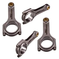 4pcs Connecting Rods Conrods Rod for Toyota Corolla Seca AE92 FX MR2 4AFE 122mm Conrods Bielle Pleuel Shot Peened TUV