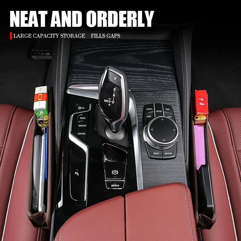 Коробка для хранения центральной консоли автомобиля органайзер зазора на