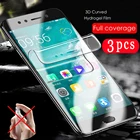 Гидрогелевая пленка для huawei y7, y6, y5 prime pro 2019, 2018 lite, 3 шт.