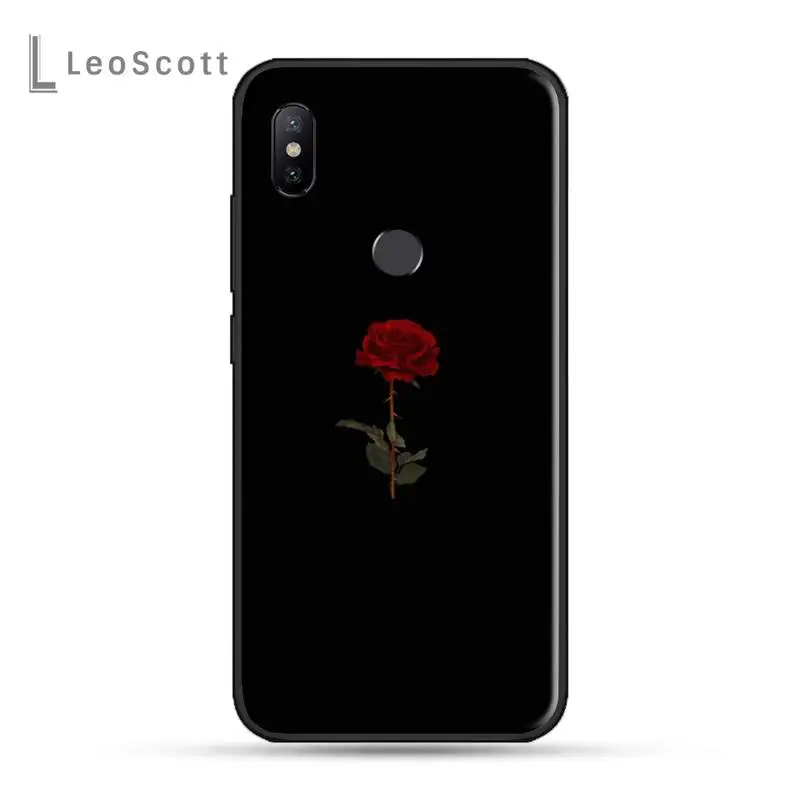 

Skull rose art pattern Phone Case For Xiaomi Redmi 7 8 9t a3 9se k20 mi8 max3 lite 9 note 9s 10 pro high quality cover
