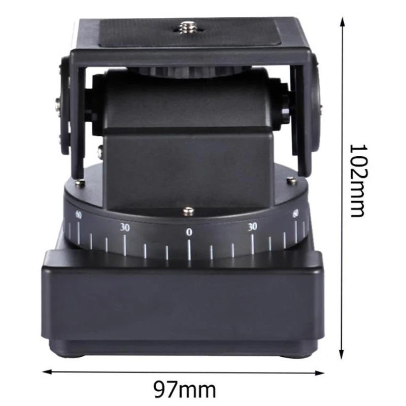 YT-260 Camera Motorized Pan Tilt Tripod Head With Remote Control For Gopro Hero QX1L QX10 QX30 QX100 | Электроника