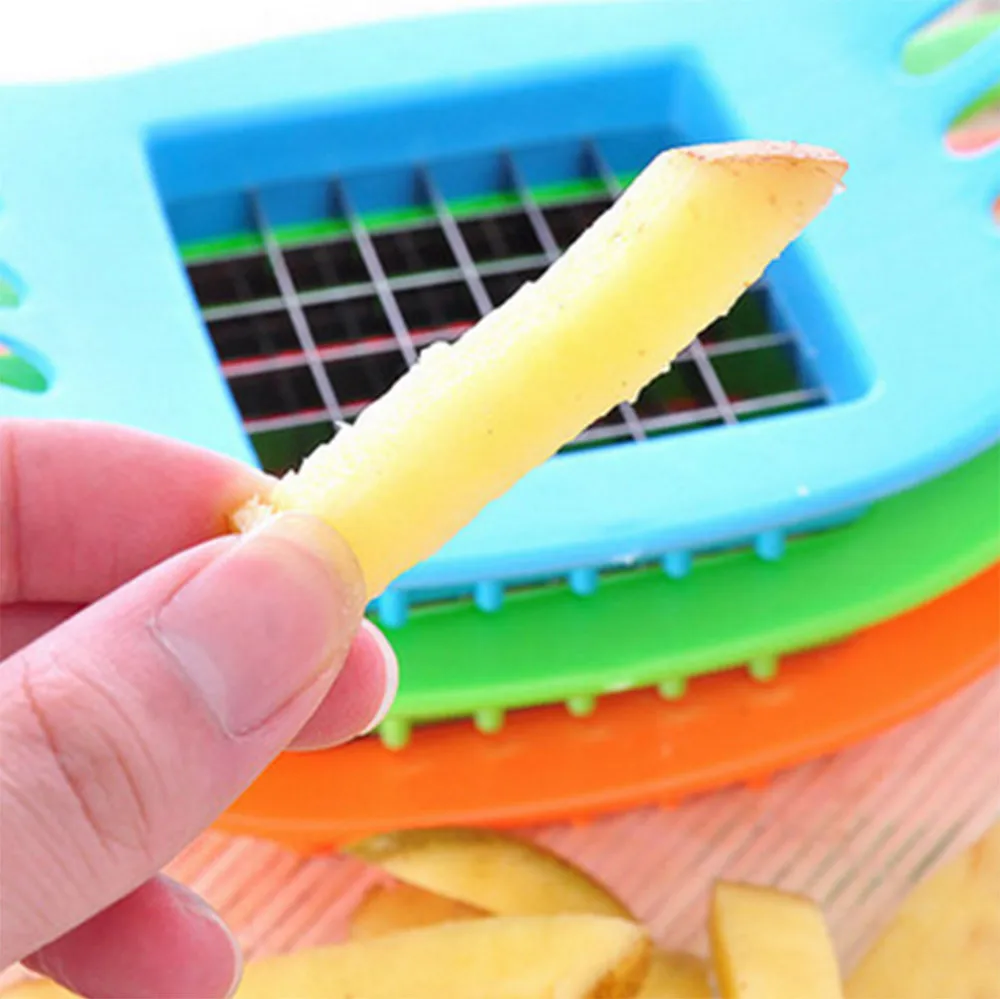 

2021 NEW Vegetable Potato Slicer Cutter Chopper Chips Making Tool Potato Cutting Tool Kitchen Gadget Accessories 1pc Cutter