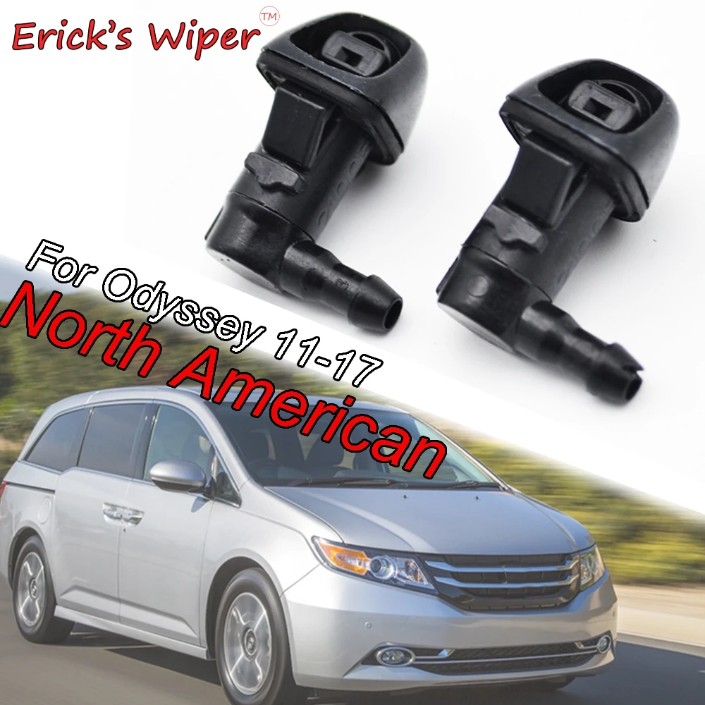 Стеклоочиститель Erick's 2 шт./лот Омыватель переднего лобового стекла для Honda Odyssey 4
