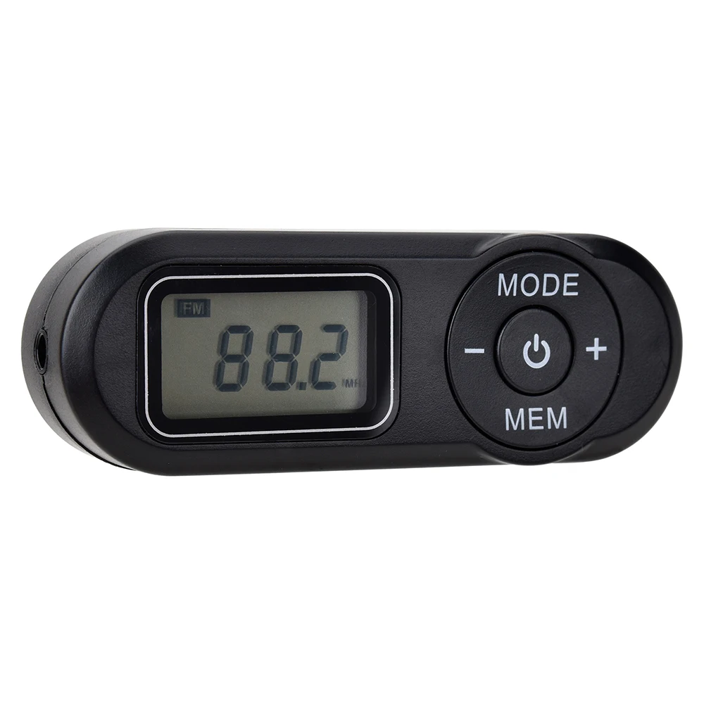 Digital Pocket FM Radio FM:64-108MHz Portable Receiver with LCD Display Neck Lanyard 3.5mm Headphone | Электроника
