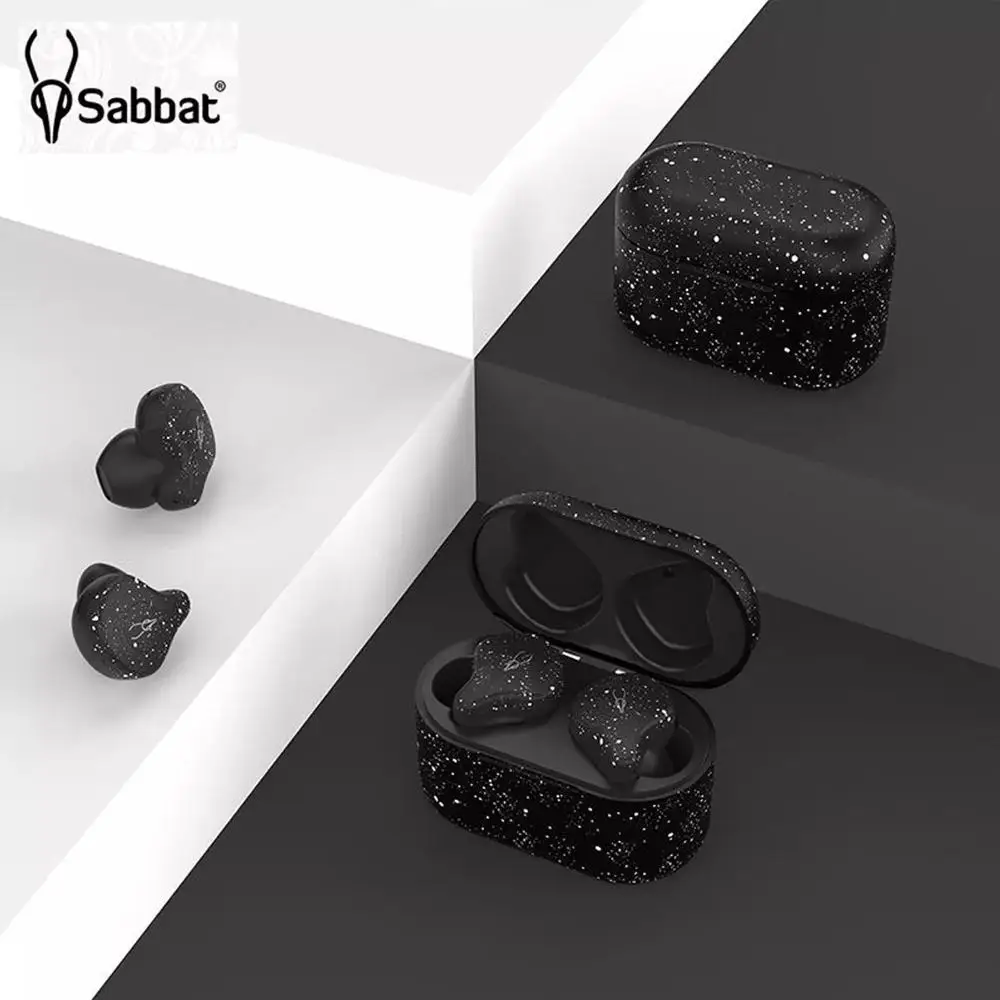 

Sabbat X12 Ultra Snow White TWS Qualcomm Bluetooth Version 5.0 HiFi True Wireless Earphones Support wireless charger earphones