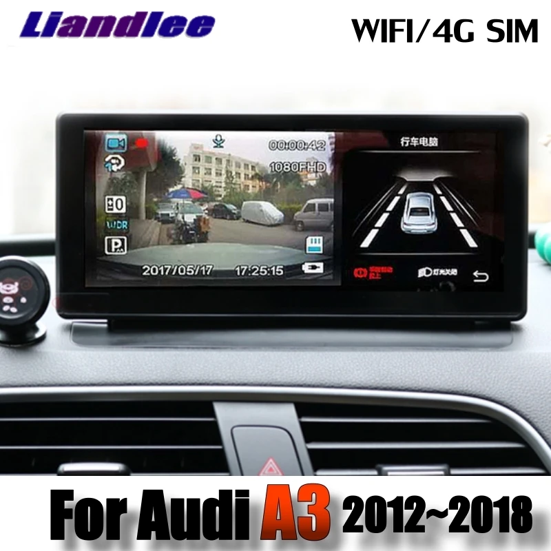 Liandlee автомобильный мультимедийный плеер NAVI для Audi A3 S3 RS3 8V 2012 ~ 2018 MMI оригинальная