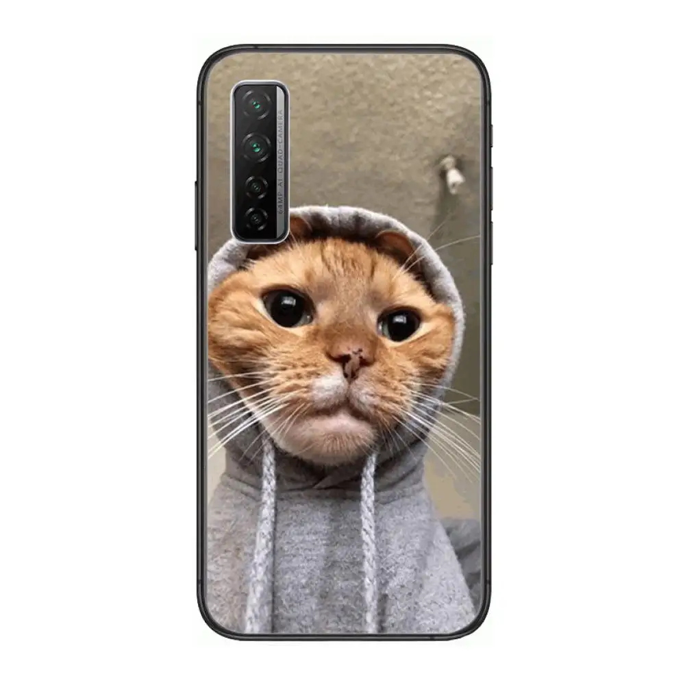 

Excellent Delicate Phone Case For Huawei mate 40 30 10 20 40 8 9 Lite Z Pro Black Etui 3D Coque Painting Hoesjes 5g black