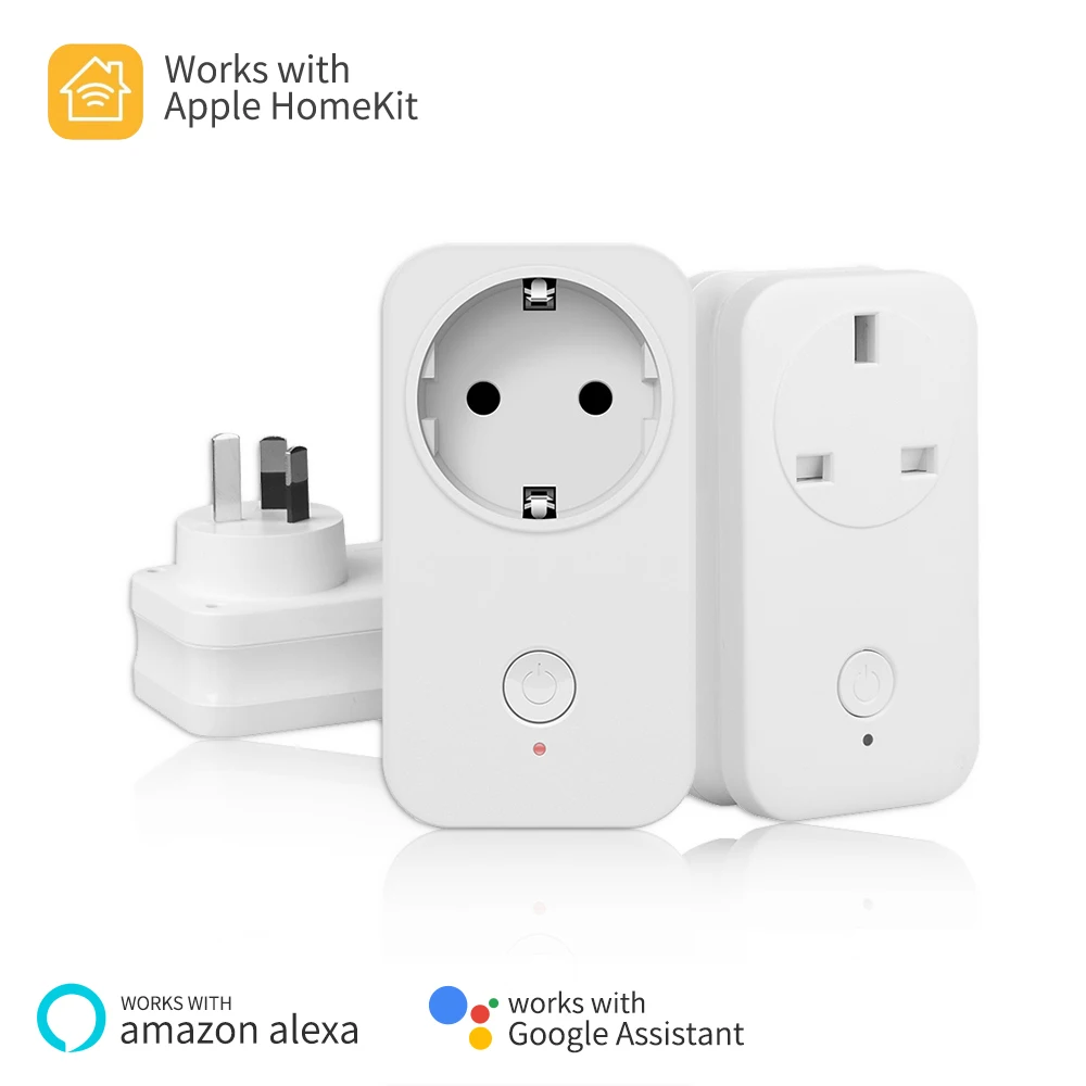 Умная Wi-Fi розетка Timethinker WS2 вилка для Apple Homekit голосовое управление Alexa Google Home Siri