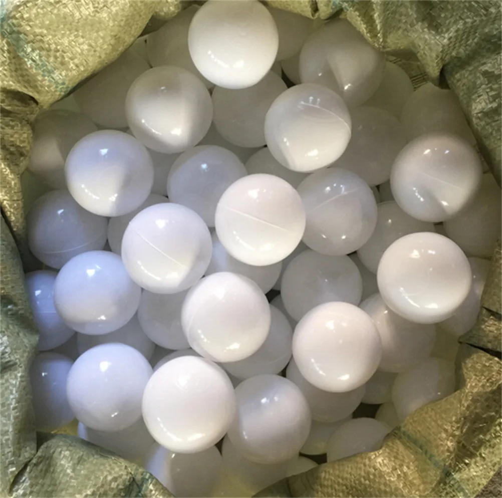 10 шт./лот экологичный белый и синий мягкий пластиковый Океанский шар забавный