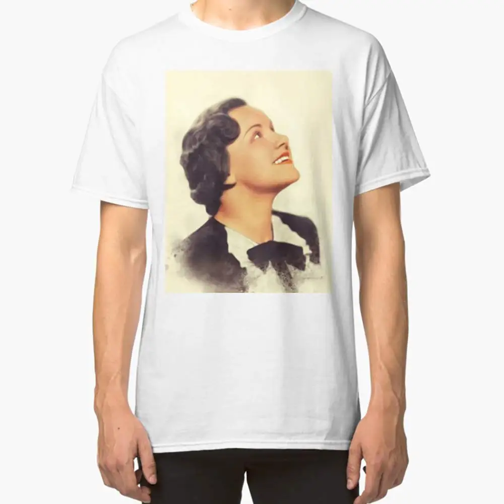 Винтажная Классическая футболка с изображением актрисы Вирджинии Пейн