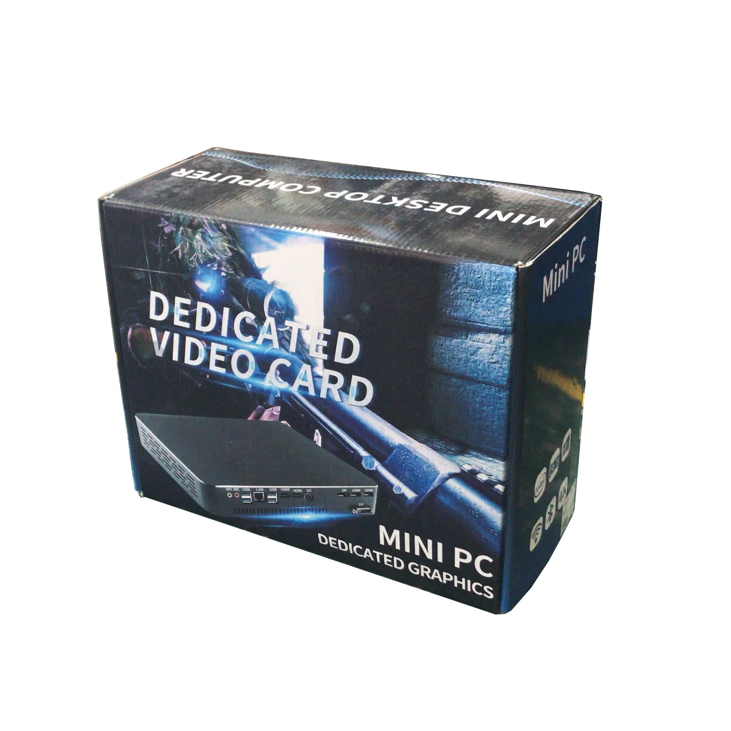 NVIDIA 9th minipc Intel Core I3 9100F I5 9400F Xeon v3 GTX1050 1050ti неттоп с HD DP DVI VGA BT 2ddr4 64 Гб Windows 10|Мини ПК| |
