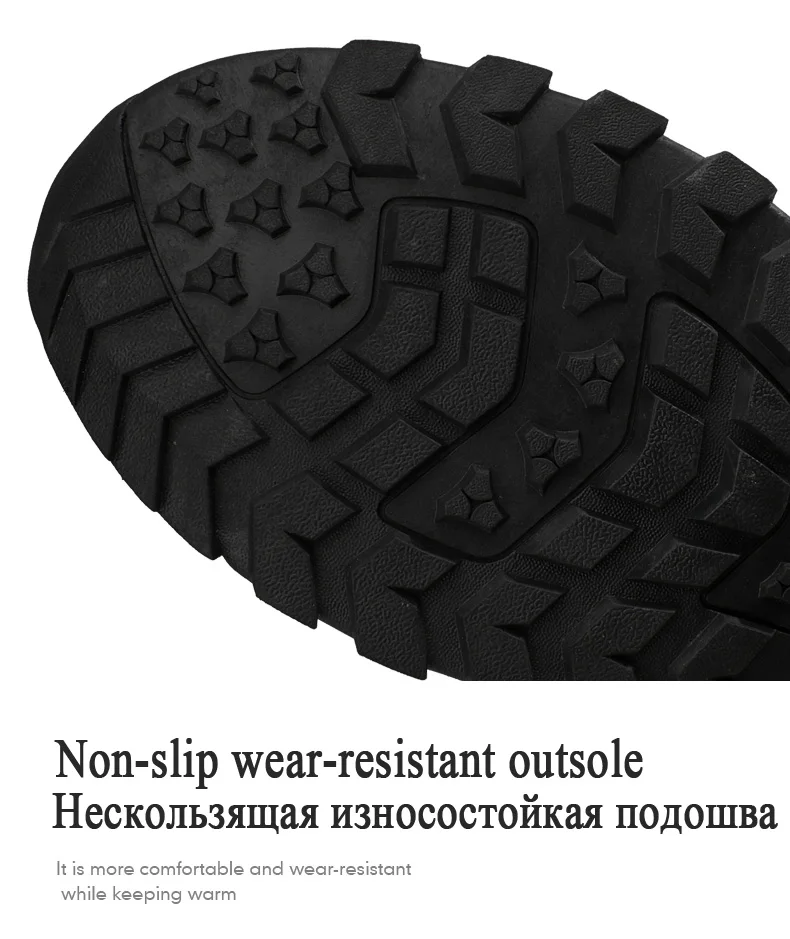 LZJFashion/зимние мужские ботинки высококачественные мужские ботильоны на молнии теплые мужские зимние ботинки с толстым плюшем уличная мотоциклетная обувь 39-46