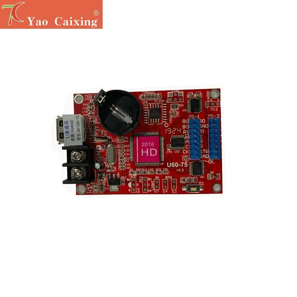 

Alexpress free shipping USB controller SMD RGB seven color for P2.5 P3 P4 P5 P10 led matrix billboard