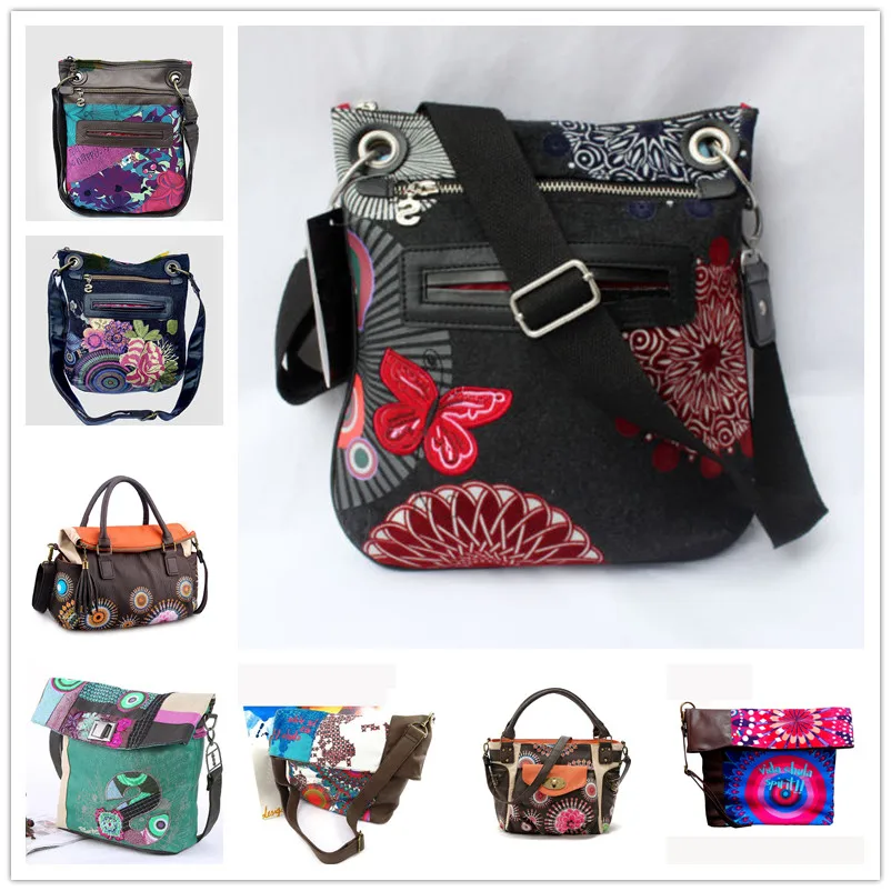 Скидка 2019 известный бренд bolsos Женская испанская сумка с рисунком Холщовая Сумка