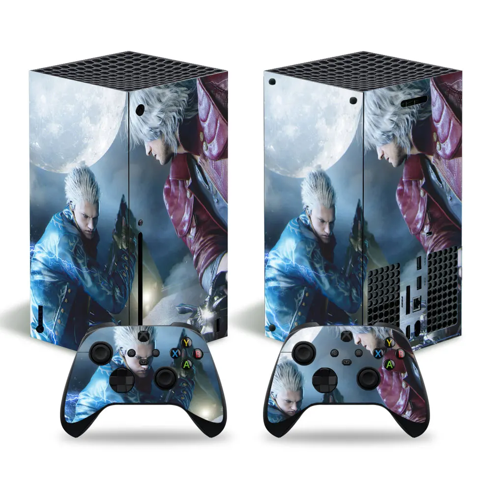 

Новые наклейки из ПВХ для Xbox серии X, виниловые наклейки для Xbox серии X