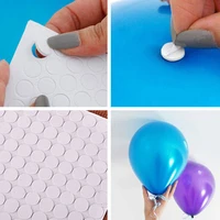 100 points balloon attachment glue birthday wedding party supplies balloon glue dot ceiling decoration wall stickers