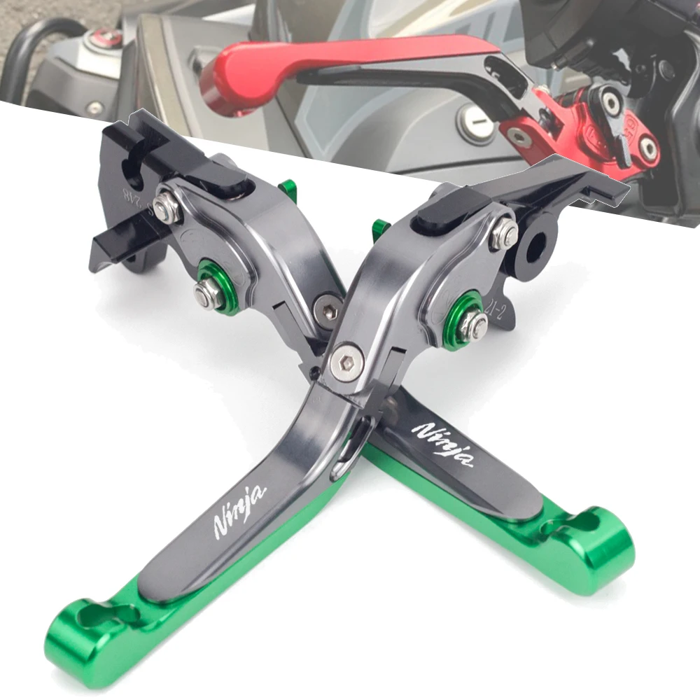 

For Kawasaki NINJA 300R / Z300 2013-2018 2017 2016 2015 Motorcycle Accessories CNC Aluminum Brake Lever Clutch Handle Levers