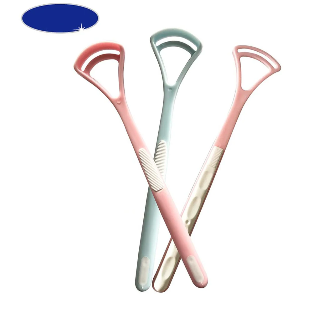 

10Pcs Tongue Scraper Brush Tongue Cleaners Oral Health Care Tools Tongue Accessories for Bathroom