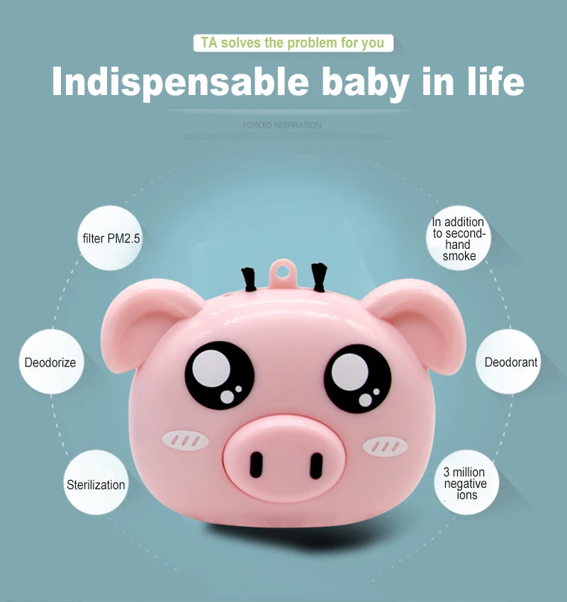 

Переносное ожерелье для автомобильного очистителя воздуха, портативный мини-очиститель воздуха USB, освежитель воздуха для автомобиля, дома...