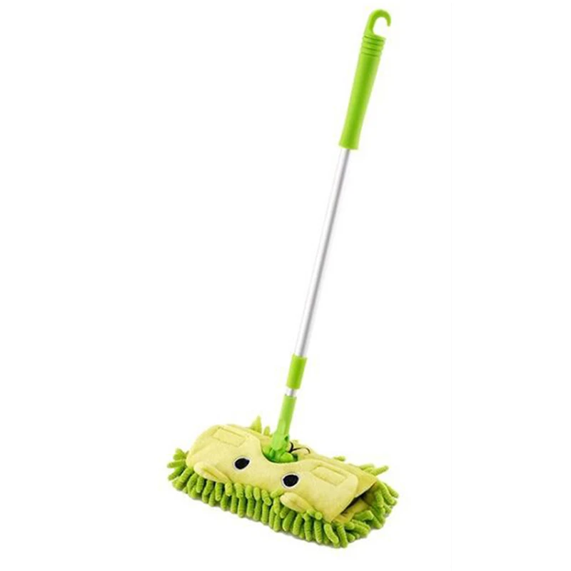 

Kids Stretchable Floor Cleaning Tools Mop Broom Dustpan Play-house Toys Gift