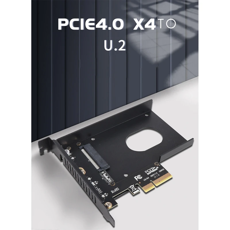 Адаптер расширения JEYI U2 PCI-Express 4 0 X4 совместим с материнскими платами интерфейса
