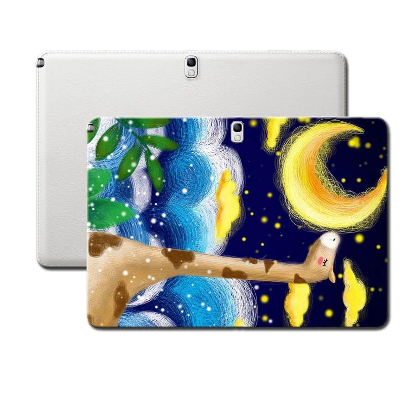 Окрашенные Чехлы для планшетов Samsung Galaxy Tab3 Tab A A6 2016 8 0 10 1 SM T580 T580N T585 T585C T310 T311
